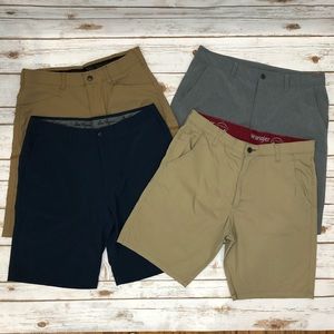 Men’s Performance Shorts 4pc Bundle | Size 34